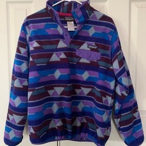 Patagonia Synchilla Aztec Snap-T Fleece Pullover; EUC; $50
